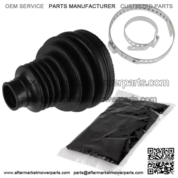 Rear Axle Inner Outer CV Boot Kit for Polaris Sportsman 800 6X6 EFI 2009 2010 For: Polaris Sportsman 800