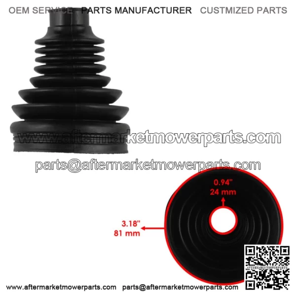 Rear Axle Inner Outer CV Boot Kit for Polaris Sportsman 800 6X6 EFI 2009 2010 For: Polaris Sportsman 800 - Image 2