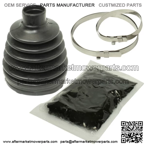 Rear Axle Inner Outer CV Boot Kit for Polaris Sportsman 800 EFI 2008 2009 2010 For: Polaris Sportsman 800