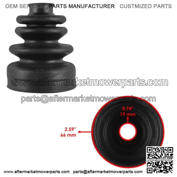 Front Axle Inner CV Boot Kit for Polaris Sportsman 800 EFI 2006 2007 For: Polaris Sportsman 800 - Image 2