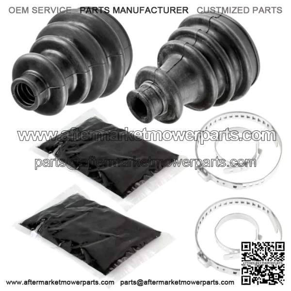 Front Axle Inner Outer CV Boot Kit fits Polaris Sportsman 700 800 MV7 4x4 2005 For: Polaris Sportsman 800