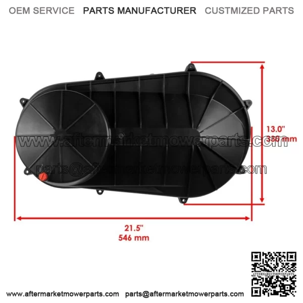Outer Clutch Cover & Gasket For Polaris ACE 570 2017 2018 2019 For: Polaris Sportsman 570 - Image 2