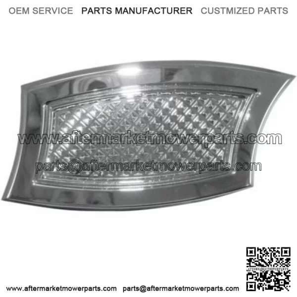 Eddie Trotta Chrome Cross Cut Sloped Brake Pedal Cover Harley 02-17 Softail Tour (For: Harley-Davidson)