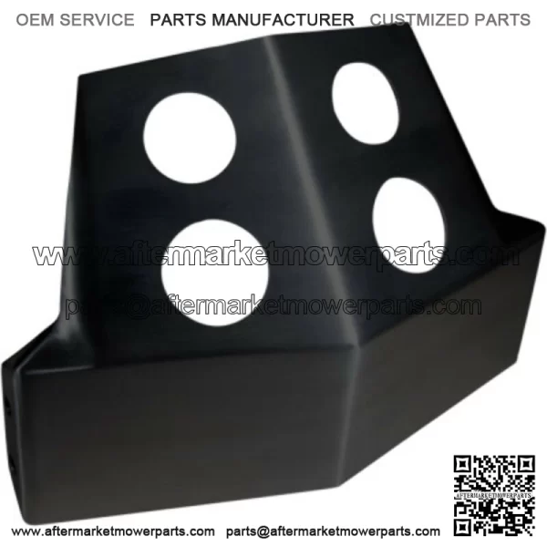 Speed Merchant Front Frame Skid Plate Black Aluminum Harley Dyna FXD 1999-2005 (For: Harley-Davidson)