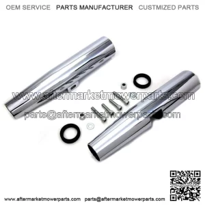 Chrome 39mm Front End Fork Tube Covers Shrouds Harley 86-03 Sportster 883 & 1200 (For: Harley-Davidson)