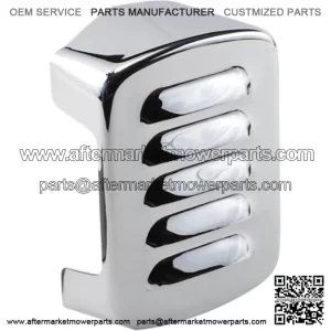 Chrome Louvered Coil Cover 1965-99 Harley Softail Dyna (For: Harley-Davidson)
