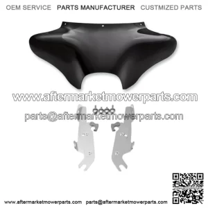 Memphis Shades Batwing Fairing Windshield Polish Mount Kit Harley 86-17 Softail (For: Harley-Davidson)