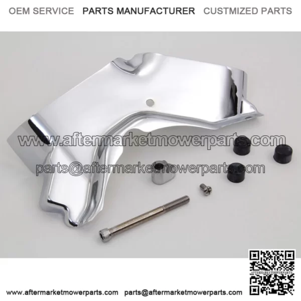 Chrome Engine Cylinder Base Cover Left Side 32042-07 Harley Softail FXST 07-17 (For: Harley-Davidson)