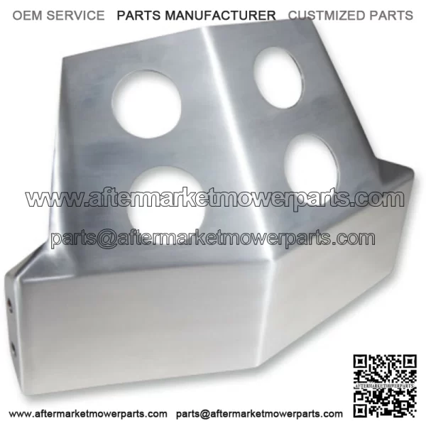 Speed Merchant Front Frame Skid Plate Brushed Aluminum Harley Dyna FXD 99-05 (For: Harley-Davidson)