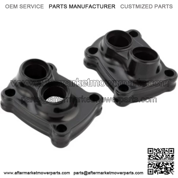 Black 10-Gauge Tappet Lifter Block Covers Harley Touring Softail M8 (For: Harley-Davidson)