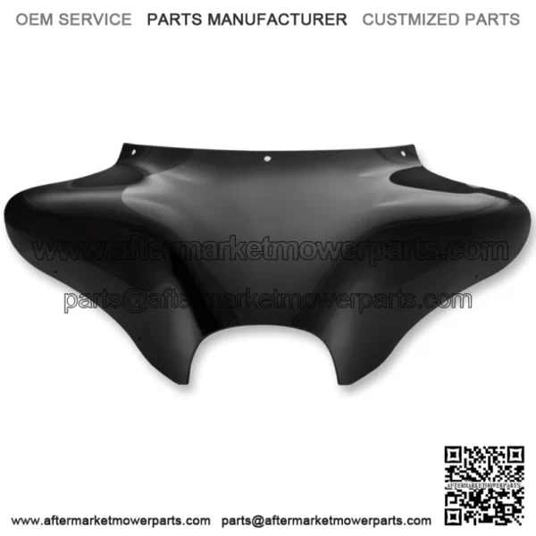 Memphis Shades Black Batwing Front Fairing Harley Touring Bagger Road King FLHR (For: Harley-Davidson)