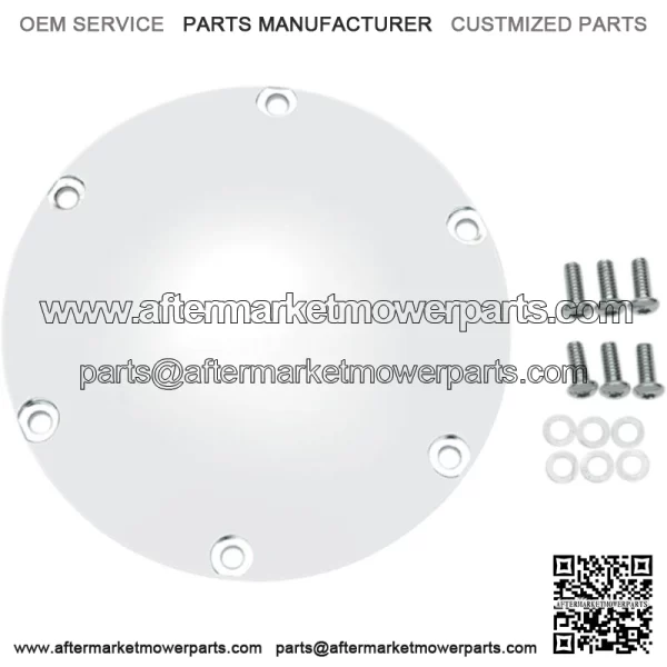 Derby Cover Accent Smooth Domed Chrome 04+ XL Harley Sportster (For: Harley-Davidson)