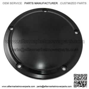 Matte Black 5-Hole Derby Primary Cover Softail Dyna Tour Glide Harley 99-18 (For: Harley-Davidson)
