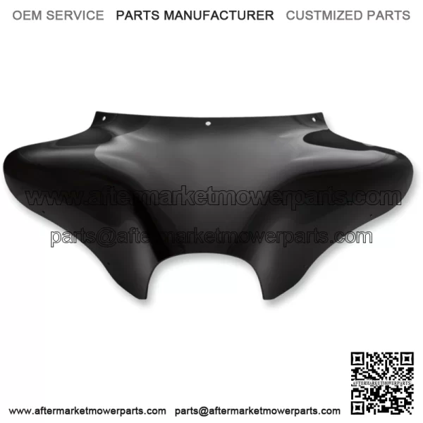 Memphis Shades Black Batwing Fairing Mounting Kit Package Harley Touring FLHR (For: Harley-Davidson)