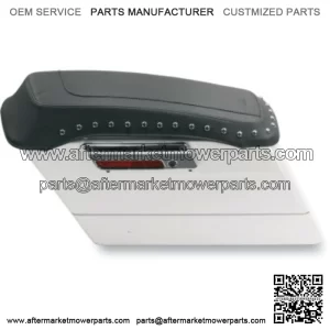 Mustang Seats Black Saddlebag Lid Cover Chrome Studs 1993-2013 Harley Touring (For: Harley-Davidson)