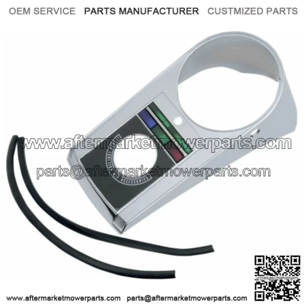 Chrome Speedometer Speedo Dash Panel Cover Housing Kit 1991-1995 Harley Softail (For: Harley-Davidson)