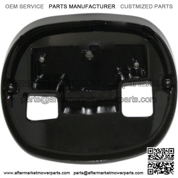 Custom Dynamics Black Taillight Light Base Plate Bezel Harley Dyna Softail XL (For: Harley-Davidson)