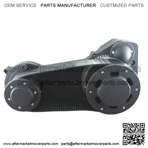 Black Ultima 3.35" Inch Street Open Belt Drive Primary 1990-2006 Harley Softail (For: Harley-Davidson)