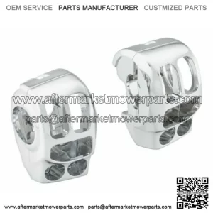 Chrome Switch Housing Kit Left Right Housings 2014-2020 Harley Touring Bagger (For: Harley-Davidson)