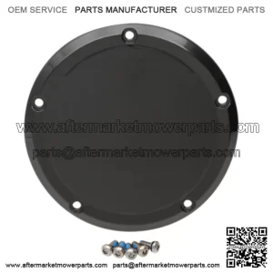 Gloss Black Derby Cover Transmission Accent 16+ Harley Touring (For: Harley-Davidson)