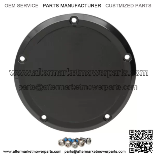 Gloss Black Derby Cover Transmission Accent 16+ Harley Touring (For: Harley-Davidson)