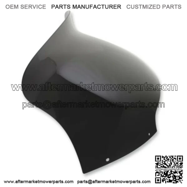 Memphis Shades 10" Dark Black Smoke Spoiler OE Windshield Harley 15+ Road Glide (For: Harley-Davidson)