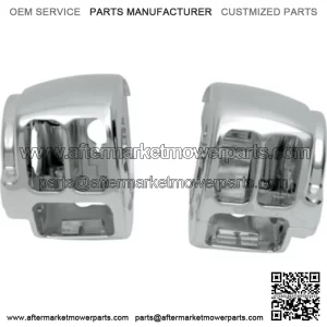 Drag Chrome Handlebar Switch Housing Hand Control Kit Harley Softail Dyna XL 11+ (For: Harley-Davidson)