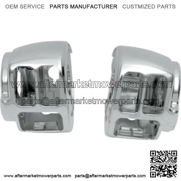 Drag Chrome Handlebar Switch Housing Hand Control Kit Harley Softail Dyna XL 11+ (For: Harley-Davidson)