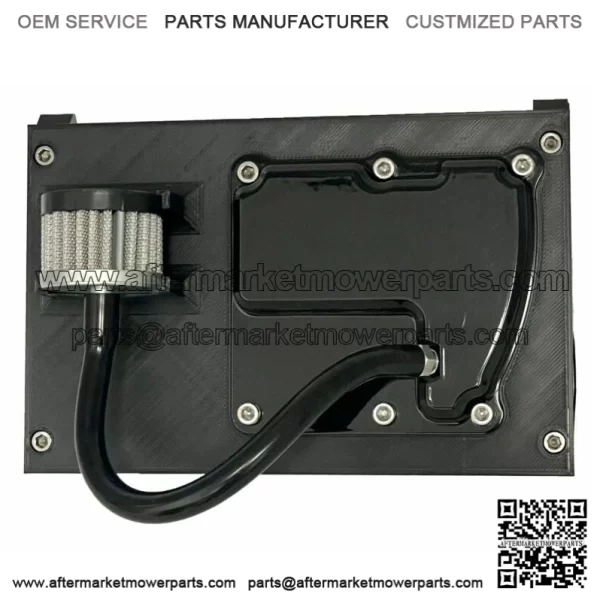 Trask Black Vented Trans Transmission Top Cover 17+ Harley Touring Trike Softail (For: Harley-Davidson)