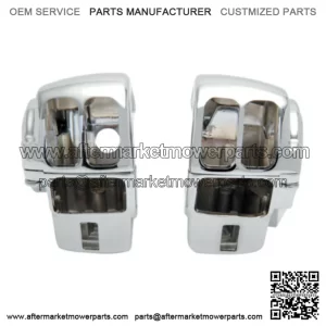 Chrome Handlebar Switch Housing Hand Control Kit 08-2013 Harley Touring Dresser (For: Harley-Davidson)