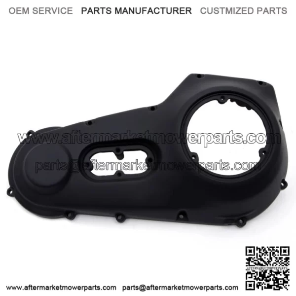 Steel Outer Primary Cover Matte Powdercoat Black Harley Softail FXST 1994-1998 (For: Harley-Davidson)