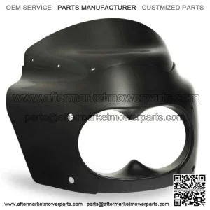 Memphis Shades Black Gloss Road Warrior Fairing Harley Dyna Fat Bob 08-17 FXDF (For: Harley-Davidson)