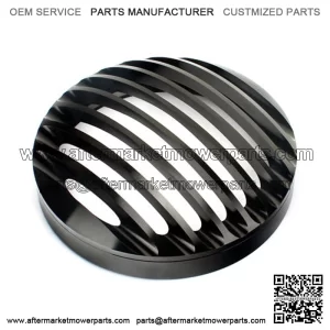 Aluminum Motorcycle Black Headlight Grill Cover For Harley