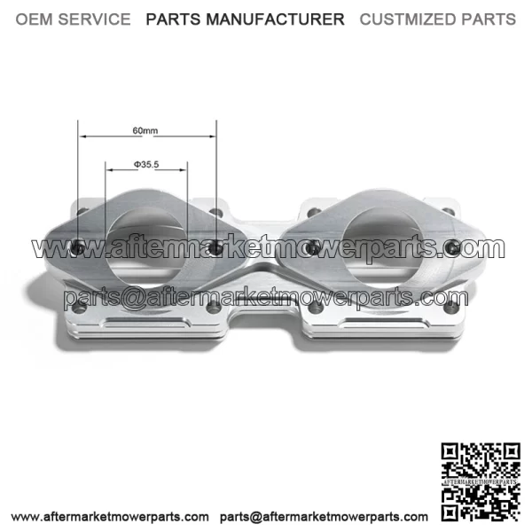 Intake Manifold Kit & Carburetor Boot 32mm-35mm for Yamaha YFZ350 Banshee 1987-2006 - Image 3