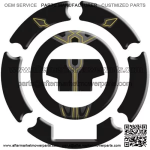 Gas Cap Protector T.Fork Black for Yamaha FZ-07 2015-2017
