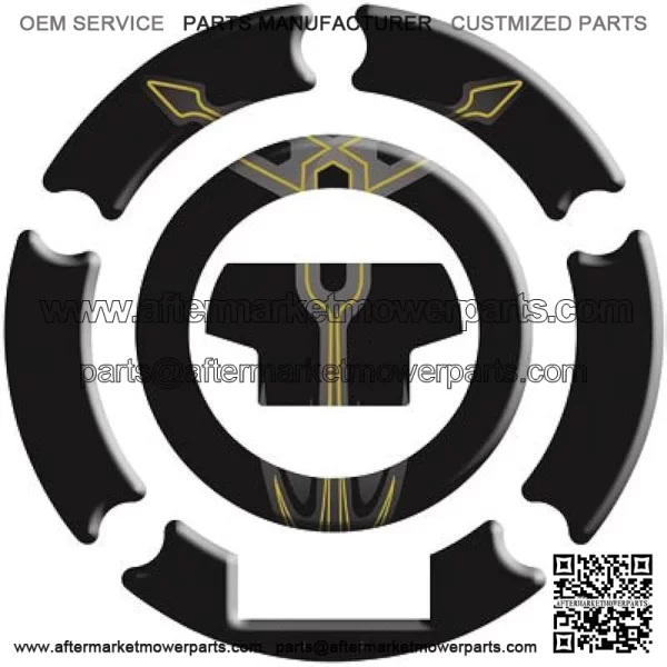 Gas Cap Protector T.Fork Black for Yamaha FZ-07 2015-2017
