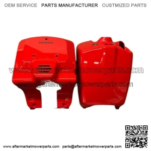 HONDA NPS50 RUCKUS BATTERY PLASTIC GLOSS 64300-GGA-740ZA 81130-GEZ-010ZJ RED