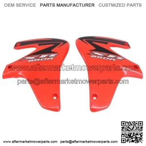 Radiator Shroud Set XR650 R 00-07 OEM Left Right Plastic Honda red