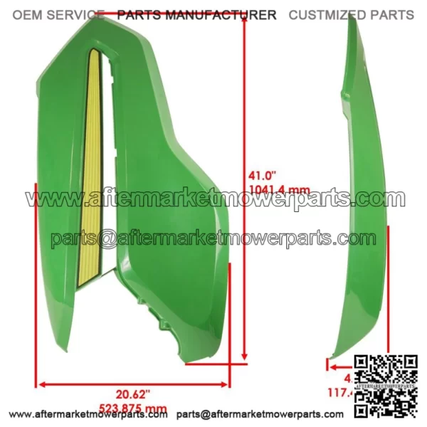 AUC13490 AUC13489 Hood Panel For John Deere X300 X300R X304 X305R X310 X320 X324 - Image 2