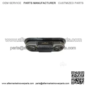 Golf Cart Carbon Fiber Console With Pyle Marine Receiver Pyle Speakers & Antenna