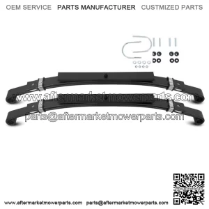 Set of 2 Rear Leaf Heavy Duty Springs For Club Car DS Golf Cart 1981+