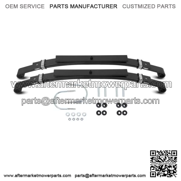 Heavy Duty Rear Leaf Springs FOR Club Car DS Golf Cart 1981+ 3 Leafs/Set of 2