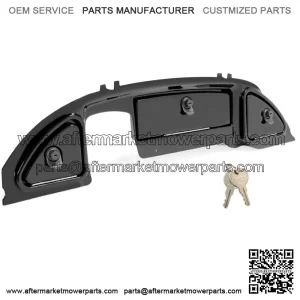 Black Golf Cart Dash Kit with Locks For Club Car Precedent 2008.5+