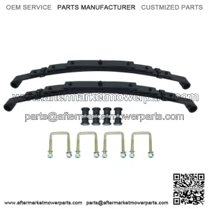 New Golf Cart Rear Heavy Duty Spring Kit 4-Leaf Fits 1994-2009 EZGO TXT