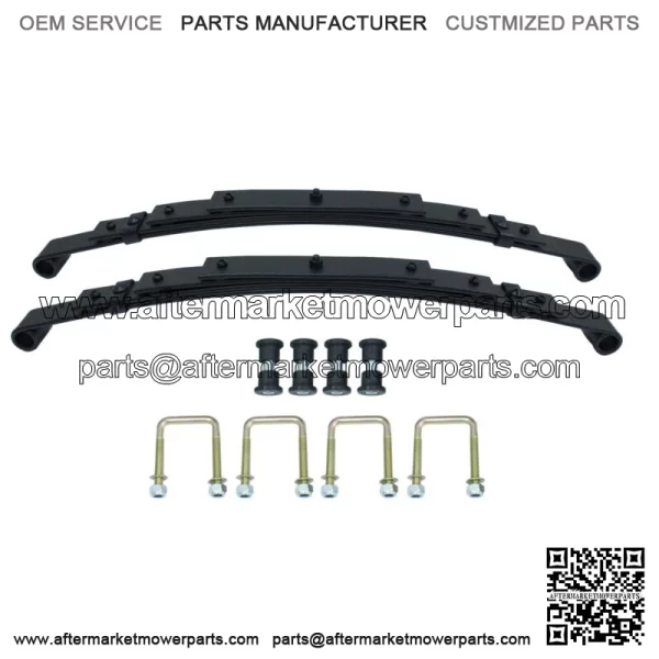 New Golf Cart Rear Heavy Duty Spring Kit 4-Leaf Fits 1994-2009 EZGO TXT
