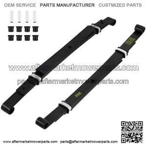 Heavy Duty Leaf Springs for Club Car Precedent Golf Cart 4 Leafs Rear set of 2