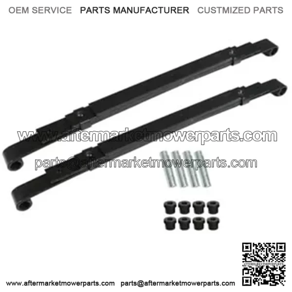 Rear Heavy Duty 4 Leaf Springs Fit for Club Car Precedent 2004-up Golf Cart