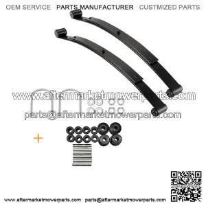 Heavy Duty Golf Cart Rear Leaf Spring Kit 2 Leaf  For EZGO RXV 2008+, Set of 2