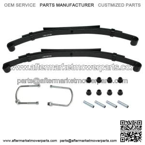 Pair2 Dual Action Rear Heavy Duty Leaf Springs Set For Club Car DS Golf Cart