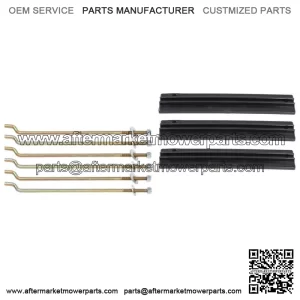 Fit for 1981-2013 Club Car DS Golf Cart Battery Hold Down Retainer Plate Rod Kit